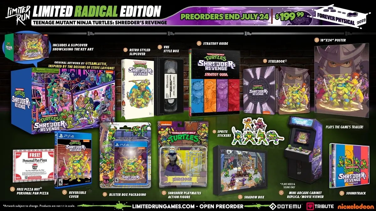 Capa de Teenage Mutant Ninja Turtles: Shredder's Revenge [Radical Edition]