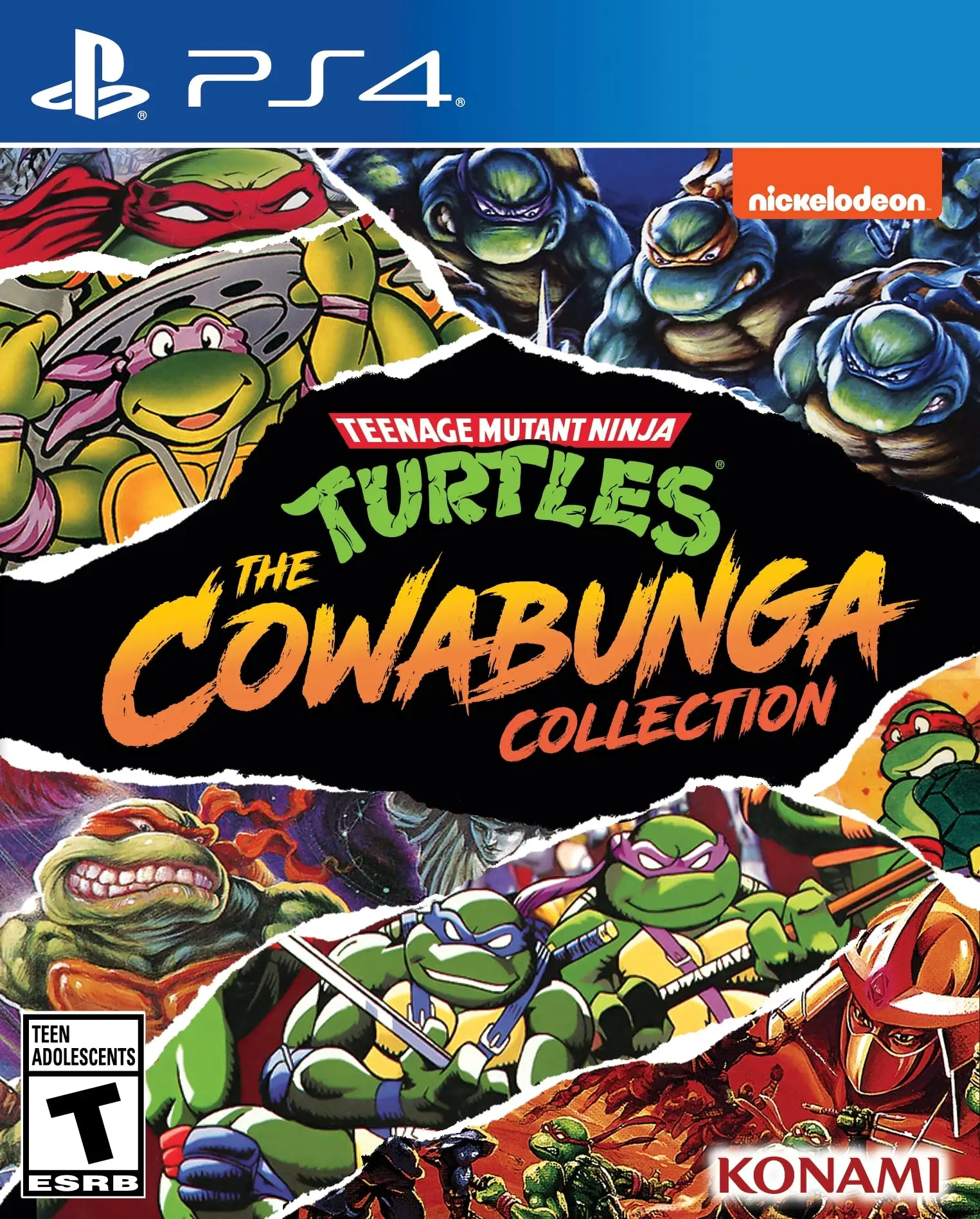 Capa de Teenage Mutant Ninja Turtles: The Cowabunga Collection