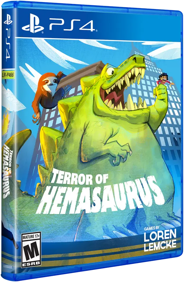 Capa de Terror Of Hemasaurus