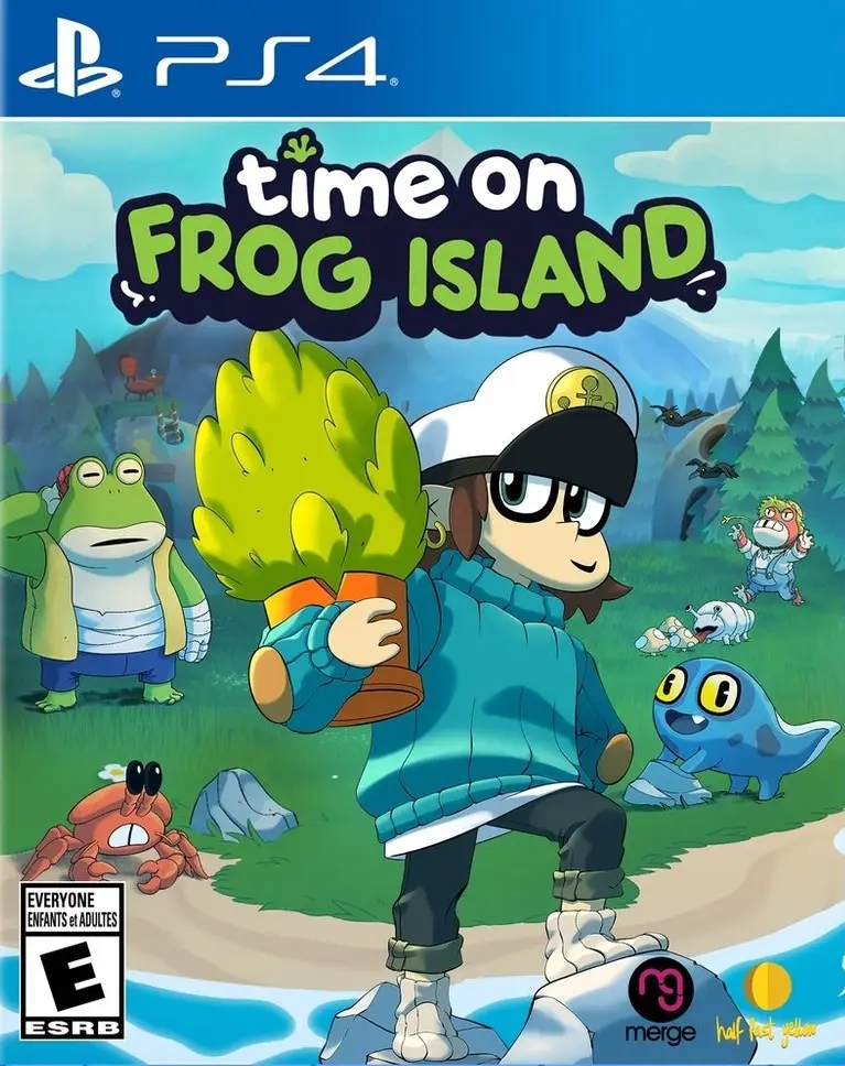 Capa de Time on Frog Island