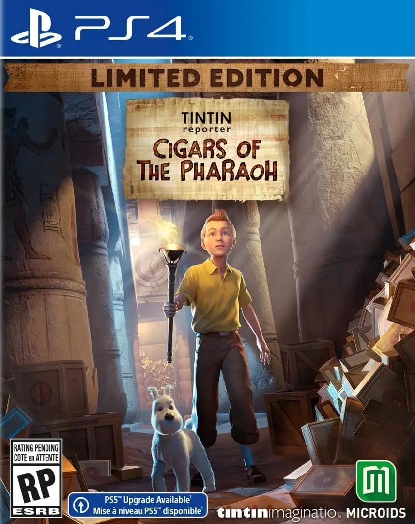 Capa de Tintin Reporter: Cigars of the Pharaoh [Limited Edition]