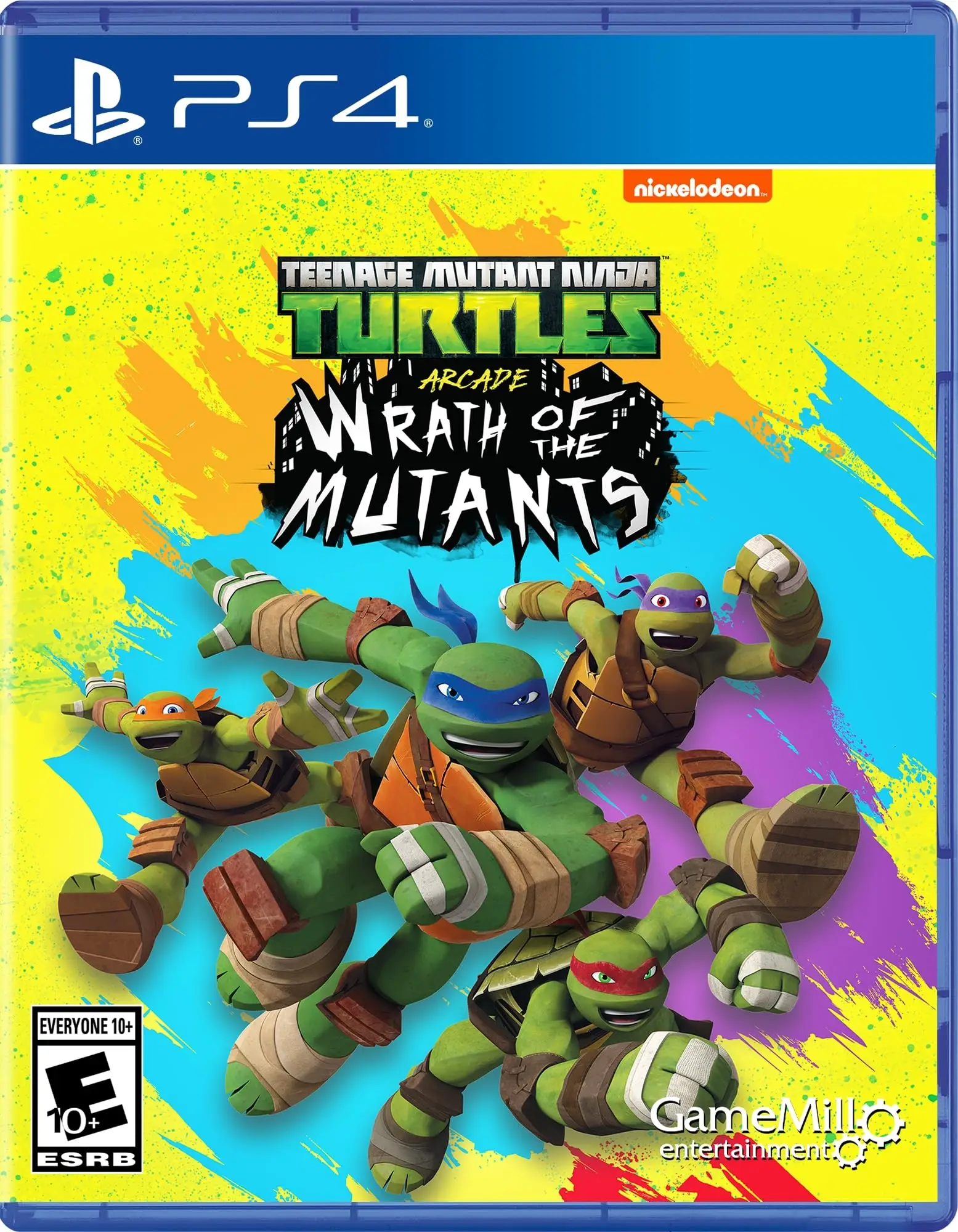 Capa de TMNT Arcade: Wrath of the Mutants