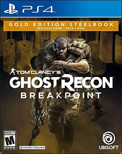 Capa de Tom Clancy's Ghost Recon: Breakpoint [Gold Edition Steelbook]
