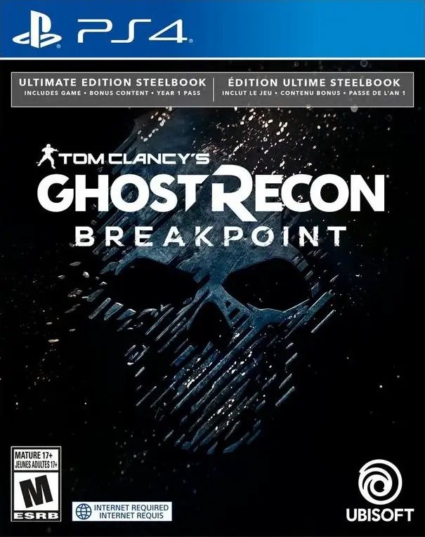 Capa de Tom Clancy's Ghost Recon: Breakpoint [Ultimate Edition Steelbook]