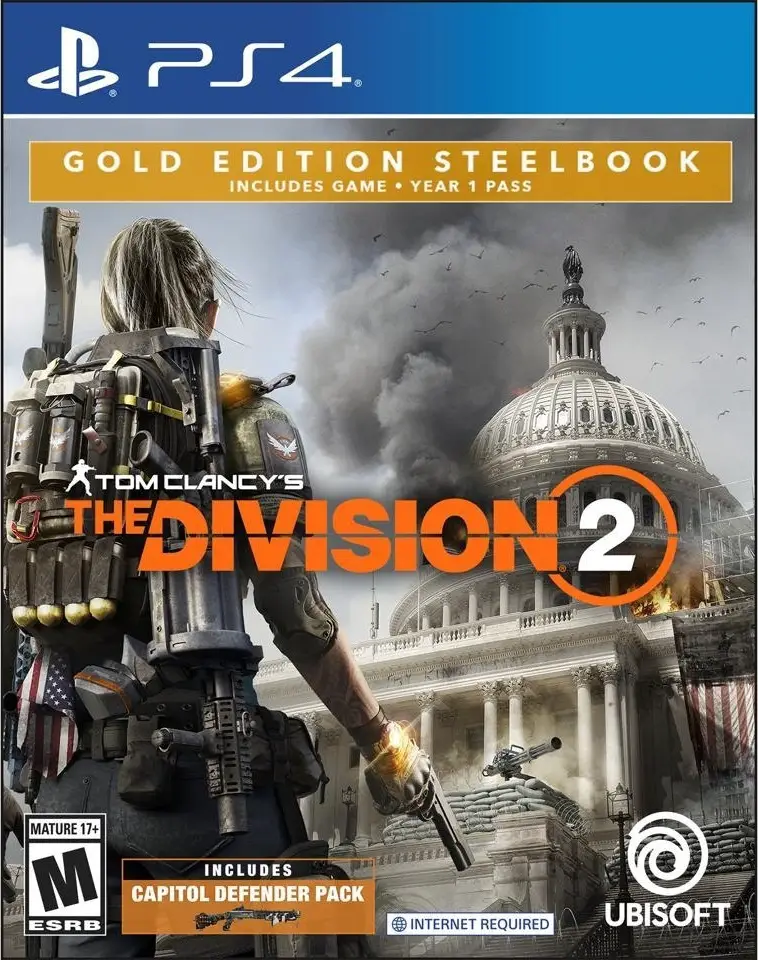 Capa de Tom Clancy's The Division 2 [Gold Edition Steelbook]