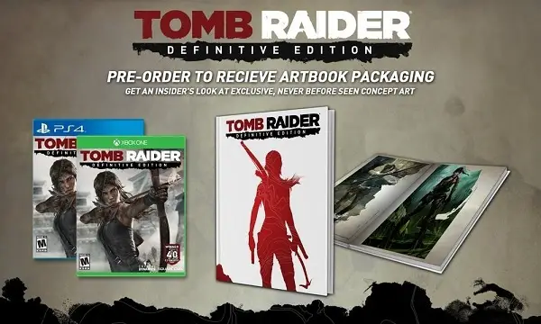 Capa de Tomb Raider: Definitive Edition Limited Edition