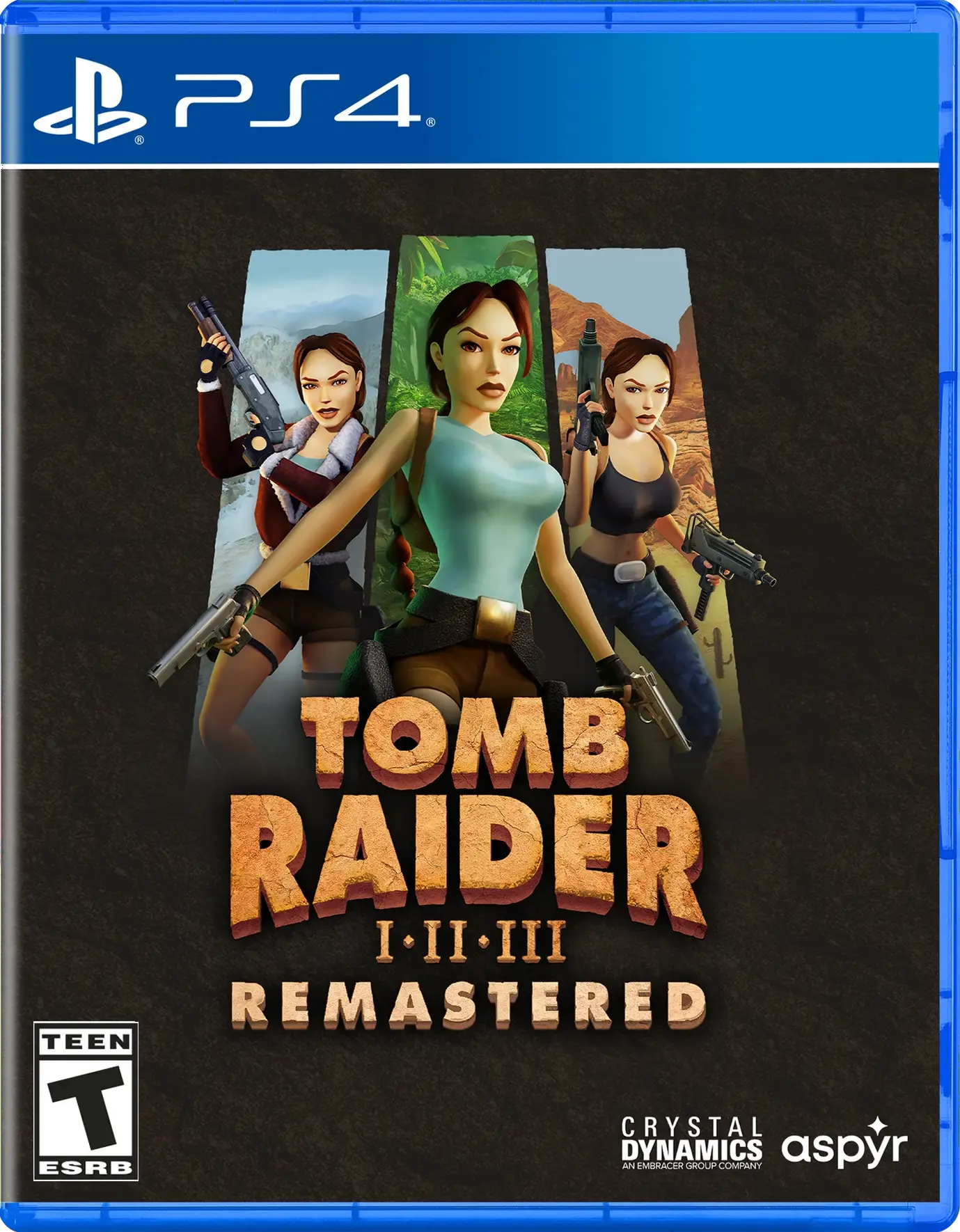 Capa de Tomb Raider I-III Remastered