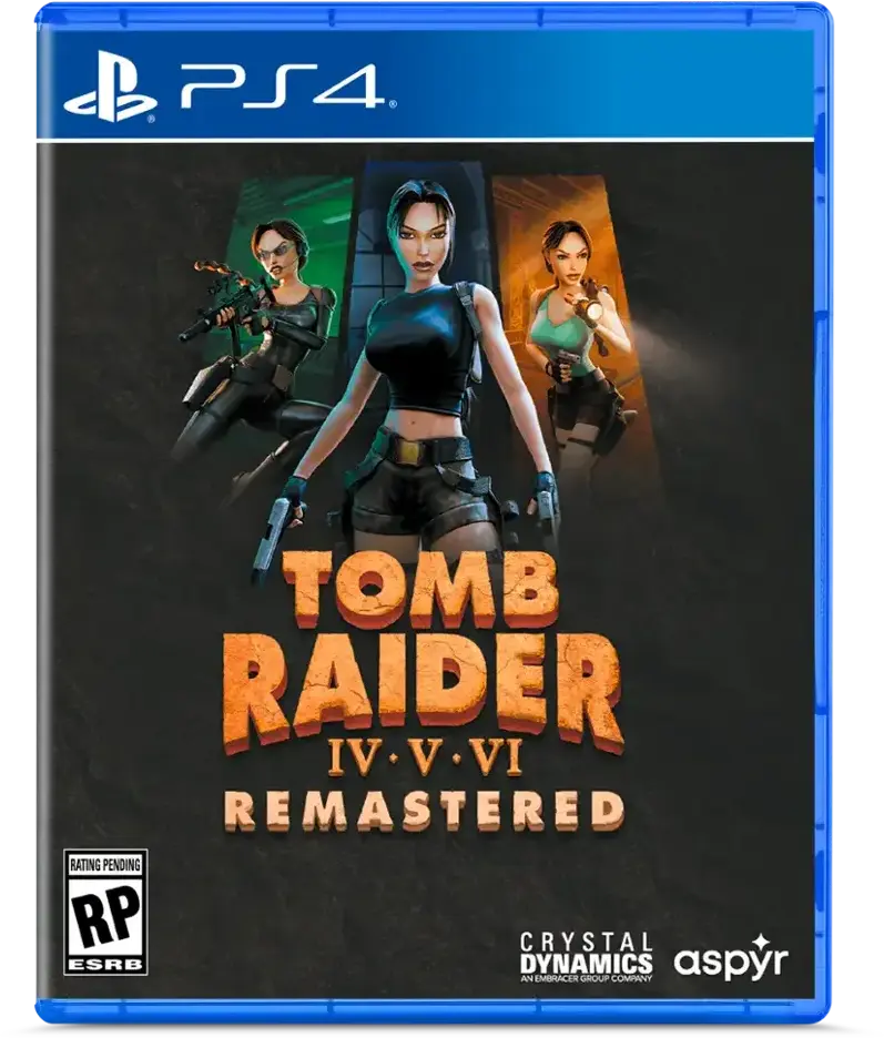 Capa de Tomb Raider IV-VI Remastered