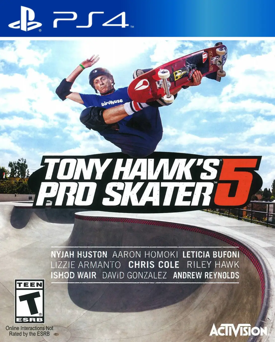 Capa de Tony Hawk's Pro Skater 5