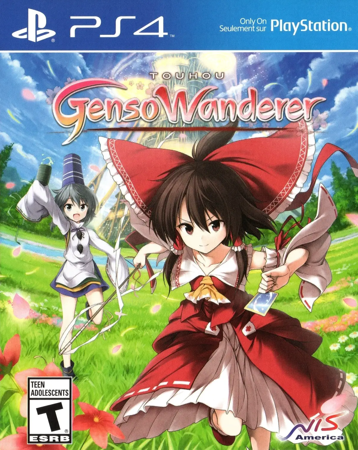 Capa de Touhou Genso Wanderer & Touhou Double Focus