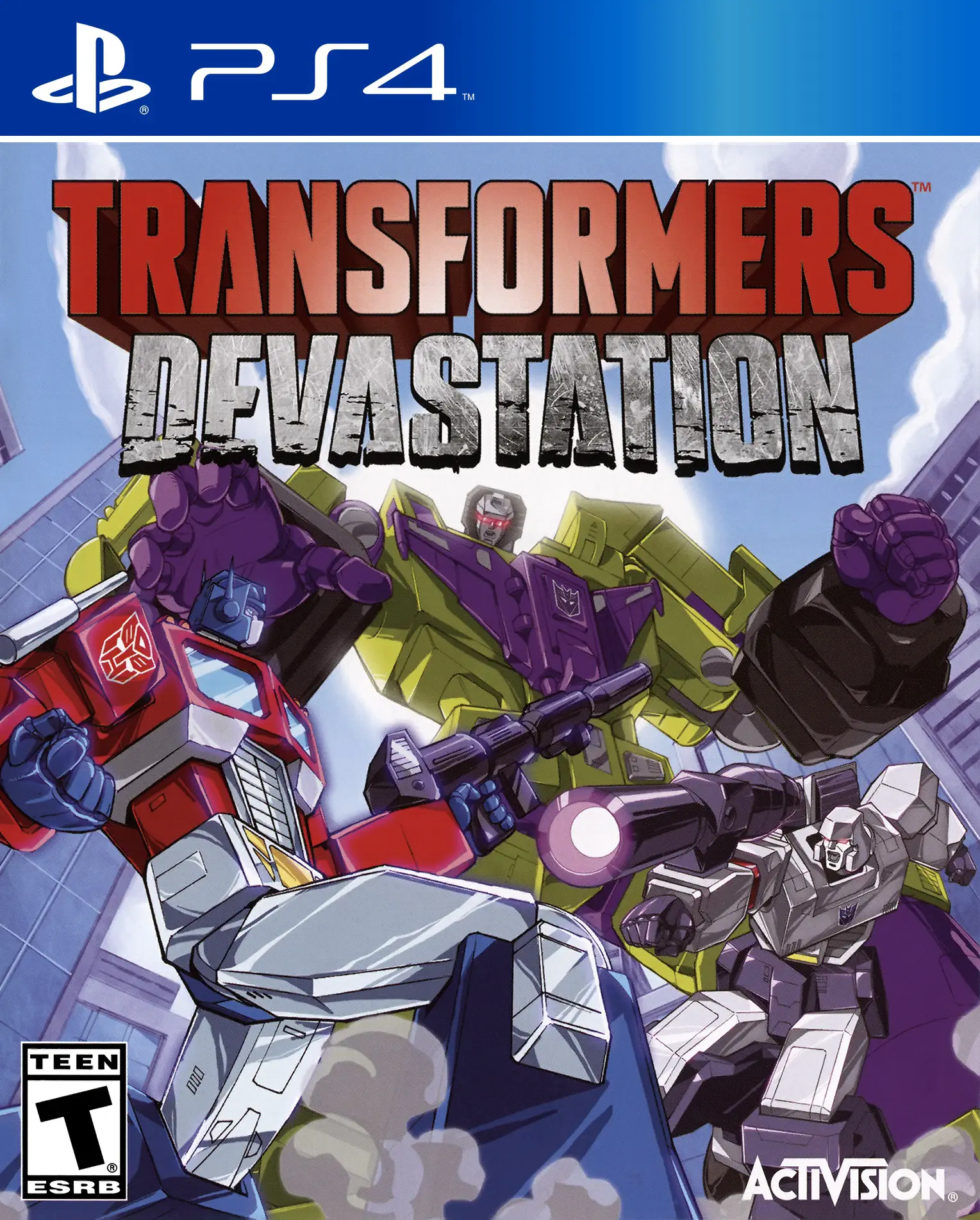 Capa de Transformers: Devastation