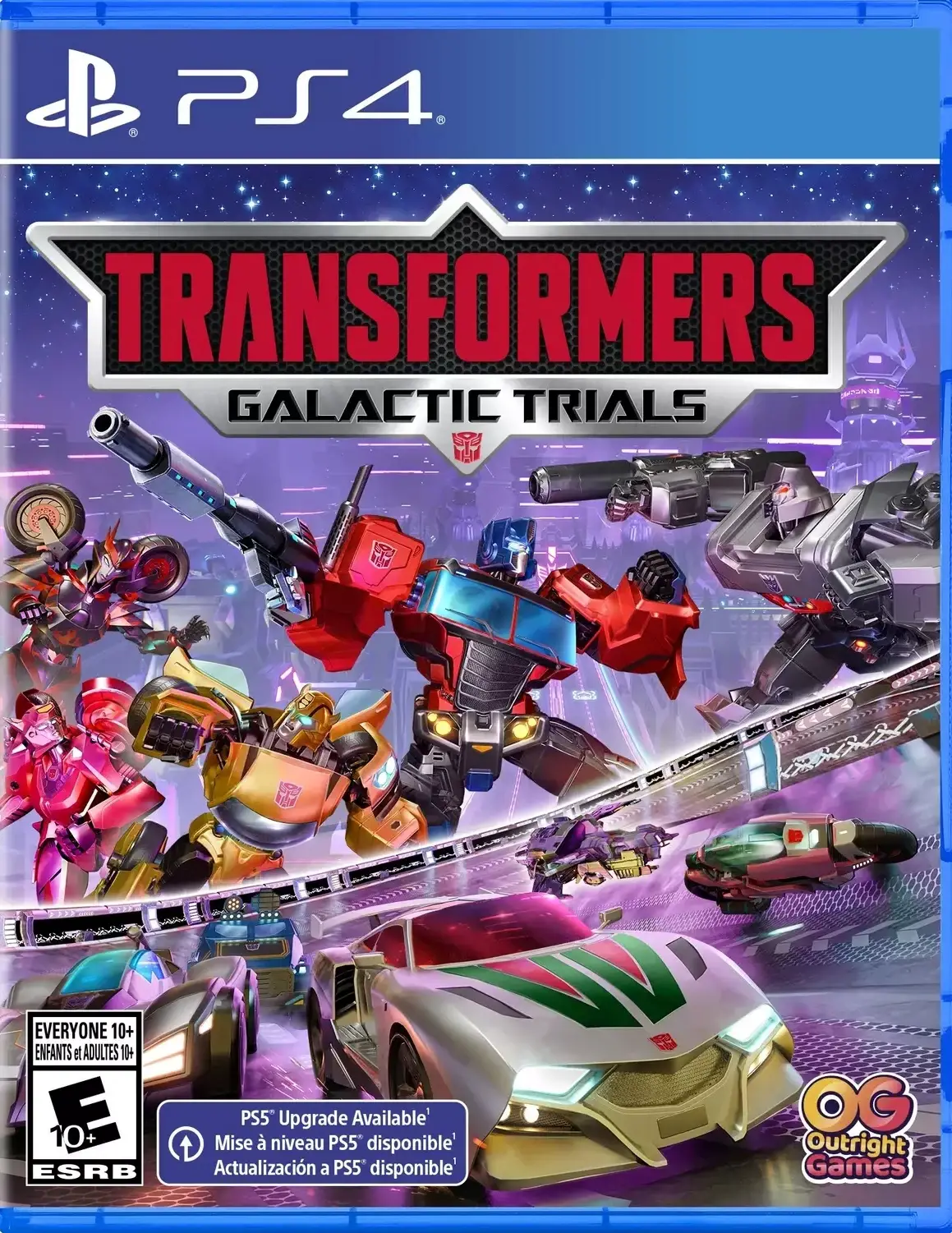 Capa de Transformers: Galactic Trials