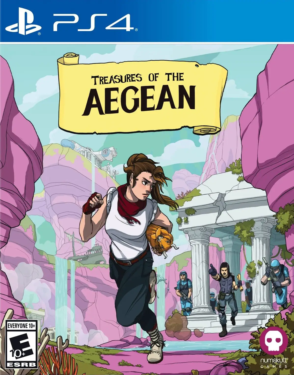 Capa de Treasures of the Aegean