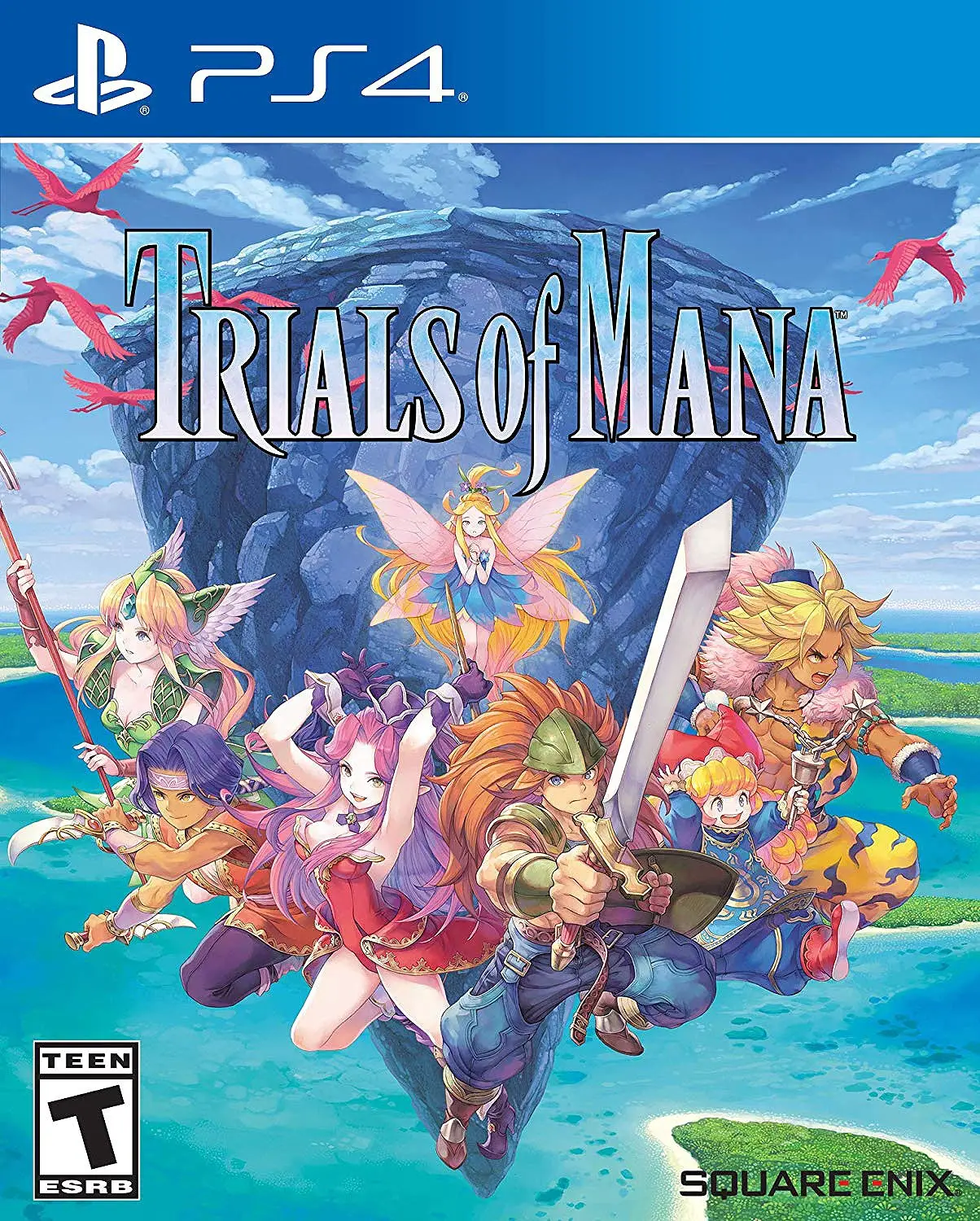 Capa de Trials of Mana