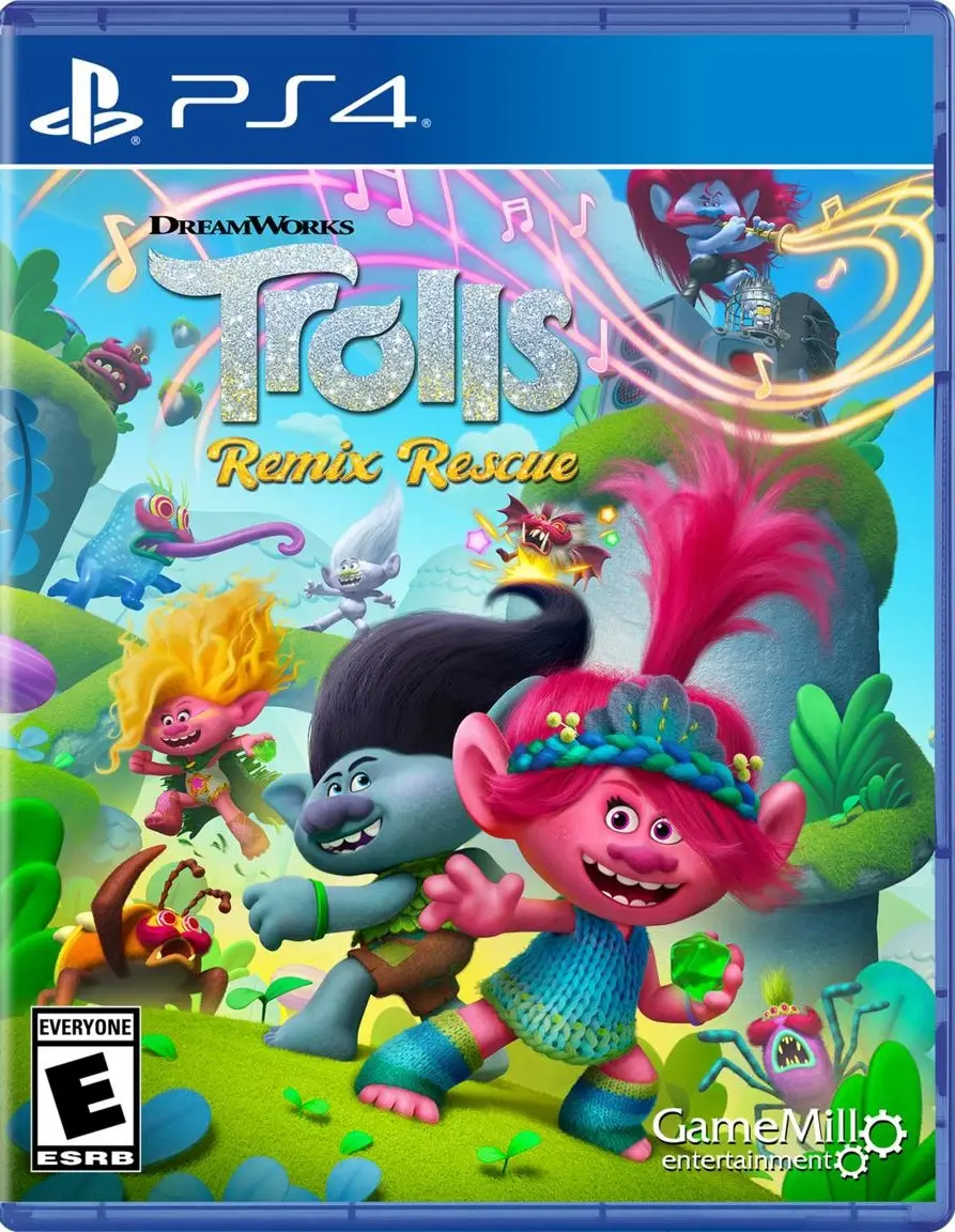Capa de Trolls Remix Rescue