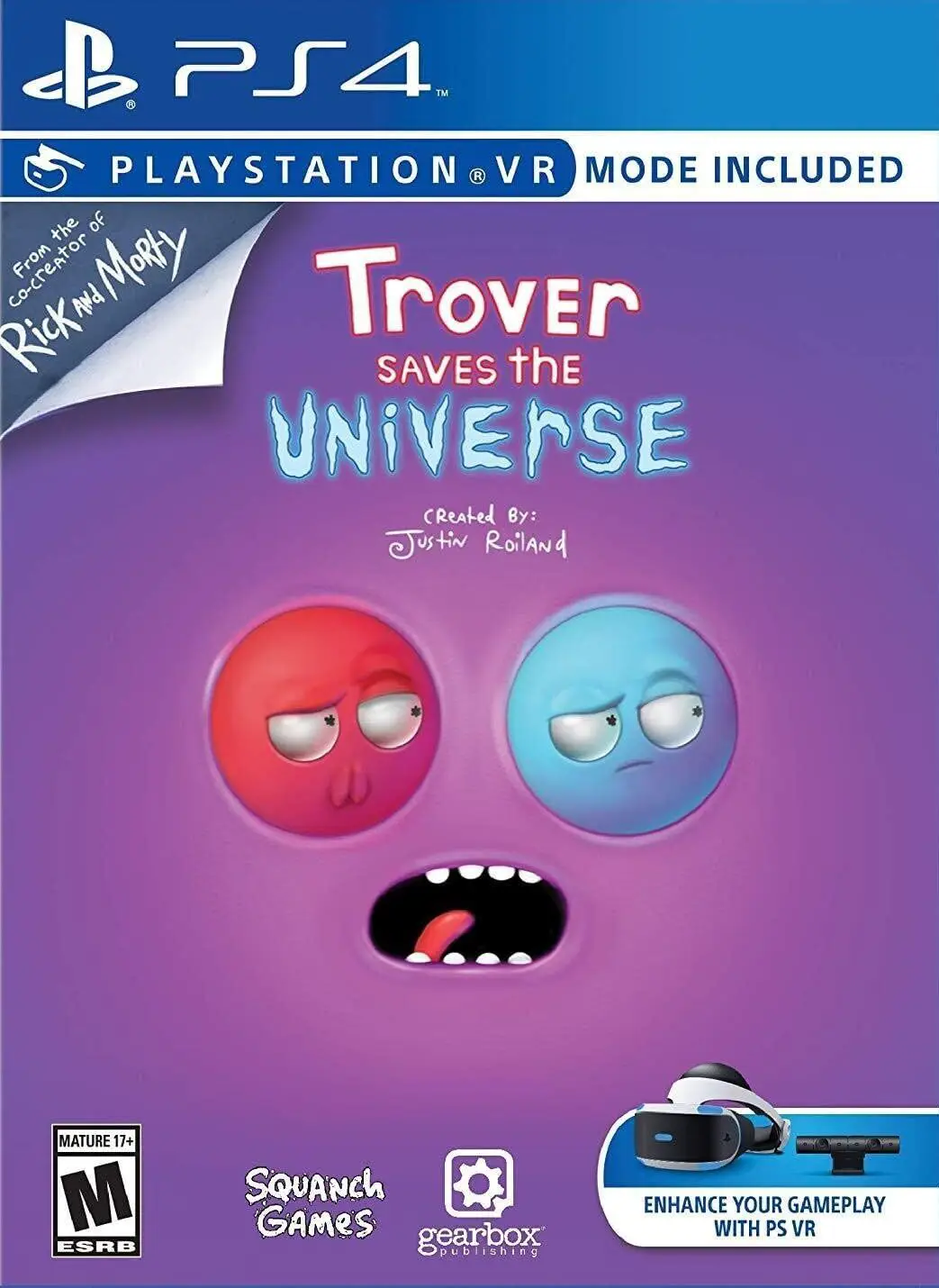 Capa de Trover Saves the Universe