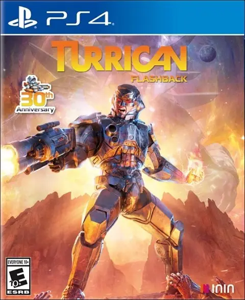 Capa de Turrican Flashback Collection