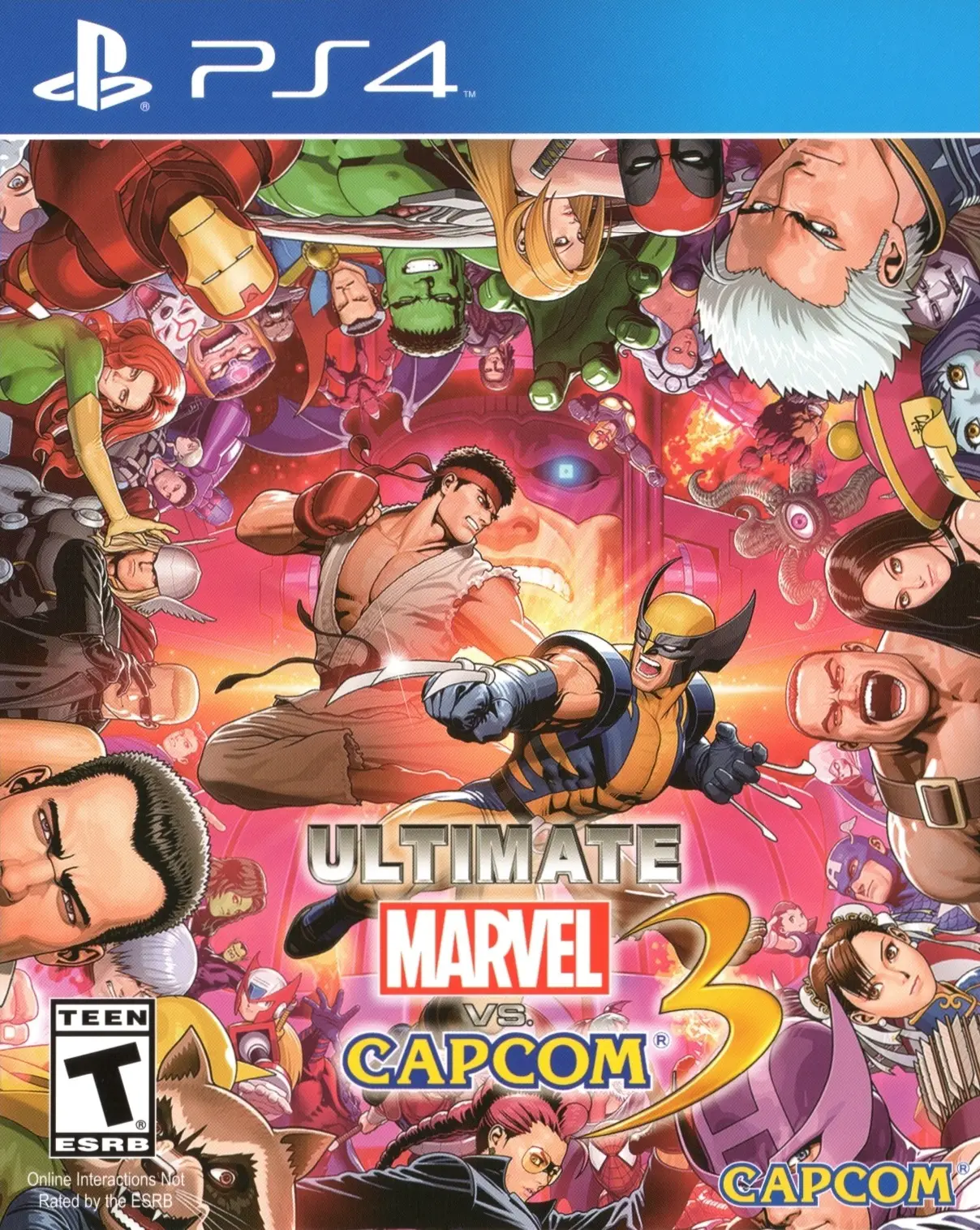 Capa de Ultimate Marvel vs. Capcom 3