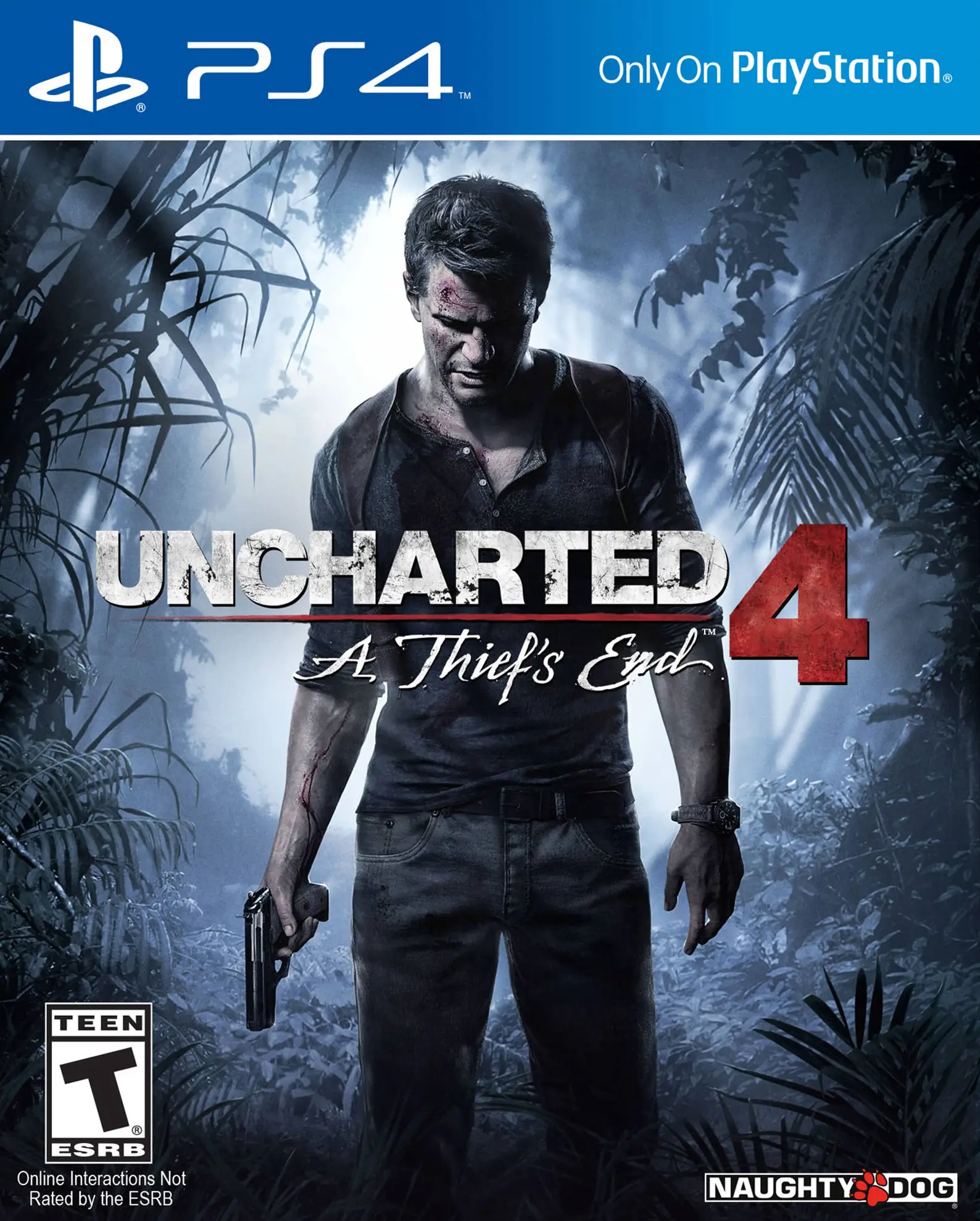 Capa de Uncharted 4: A Thief's End