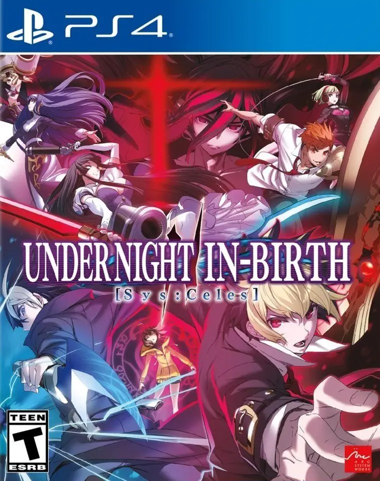 Capa de Under Night In-Birth II: Sys:Celes
