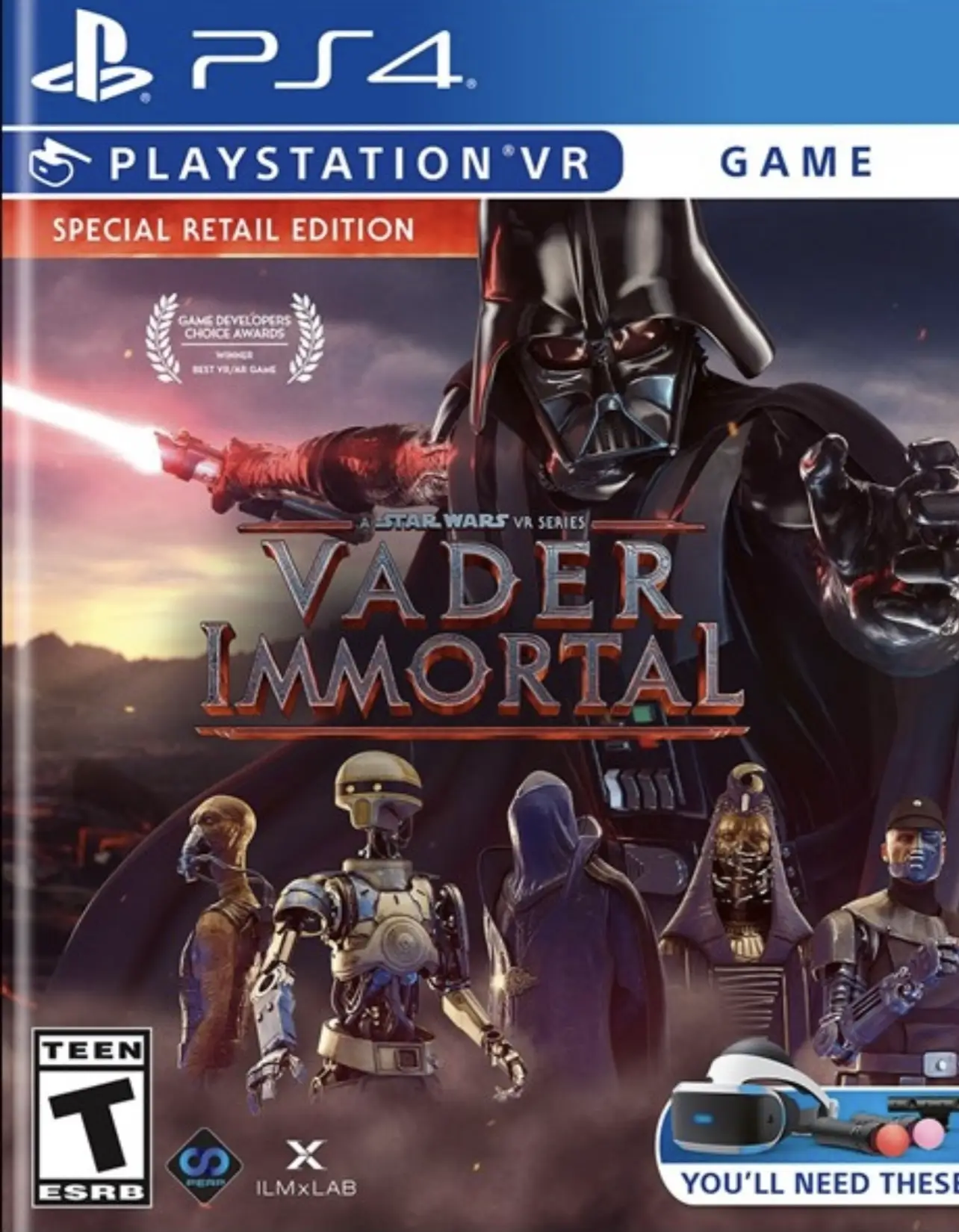 Capa de Vader Immortal: A Star Wars VR Series