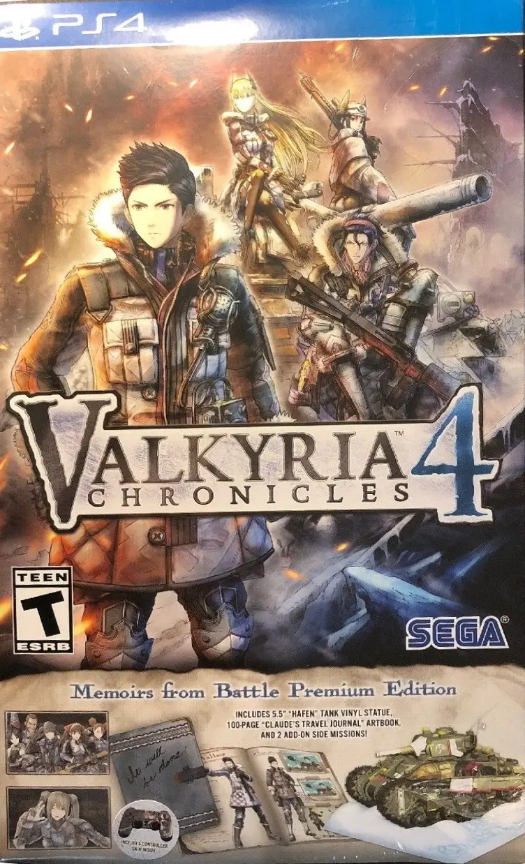 Capa de Valkyria Chronicles 4 [Memoirs From Battle Edition]