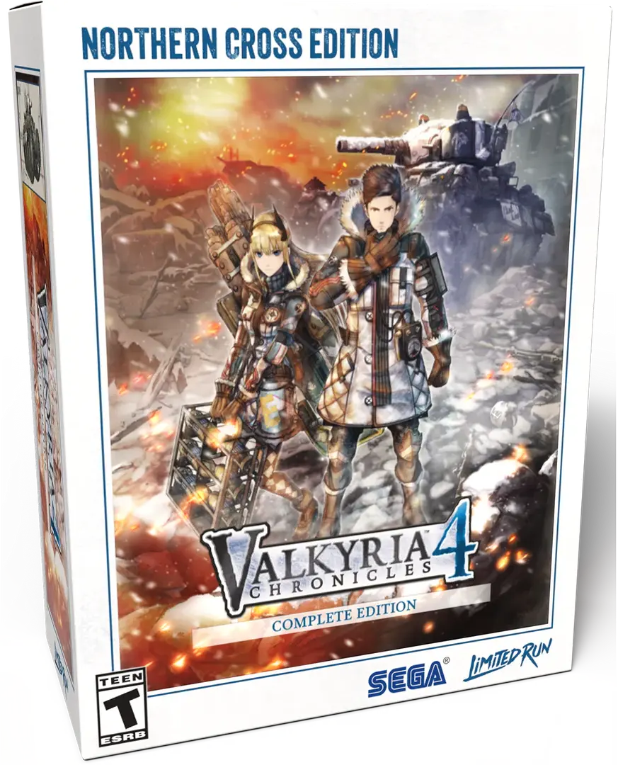 Capa de Valkyria Chronicles 4 [Northern Cross Edition]