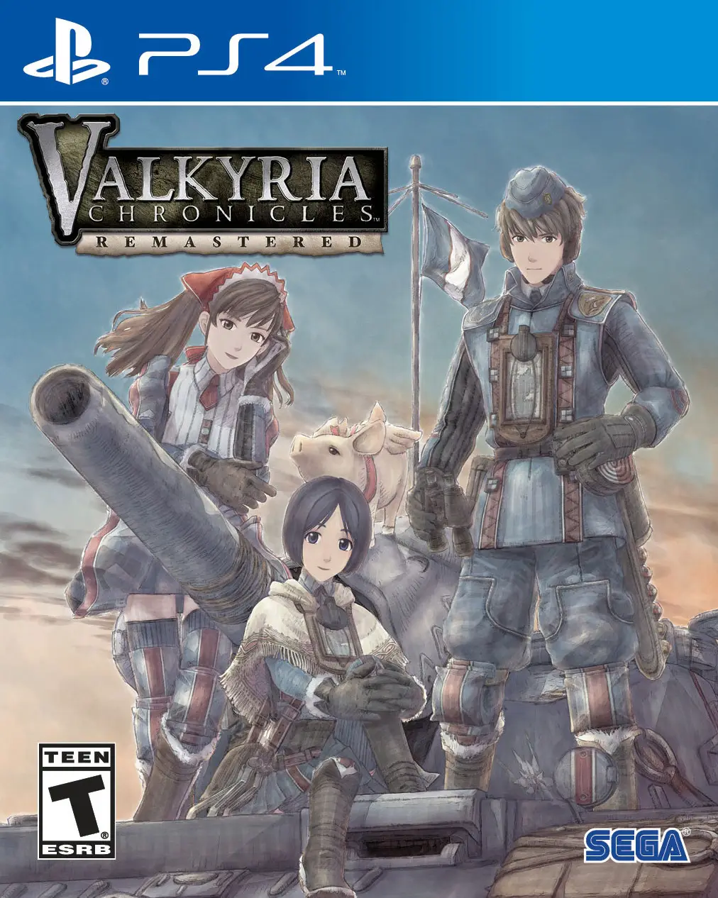 Capa de Valkyria Chronicles Remastered