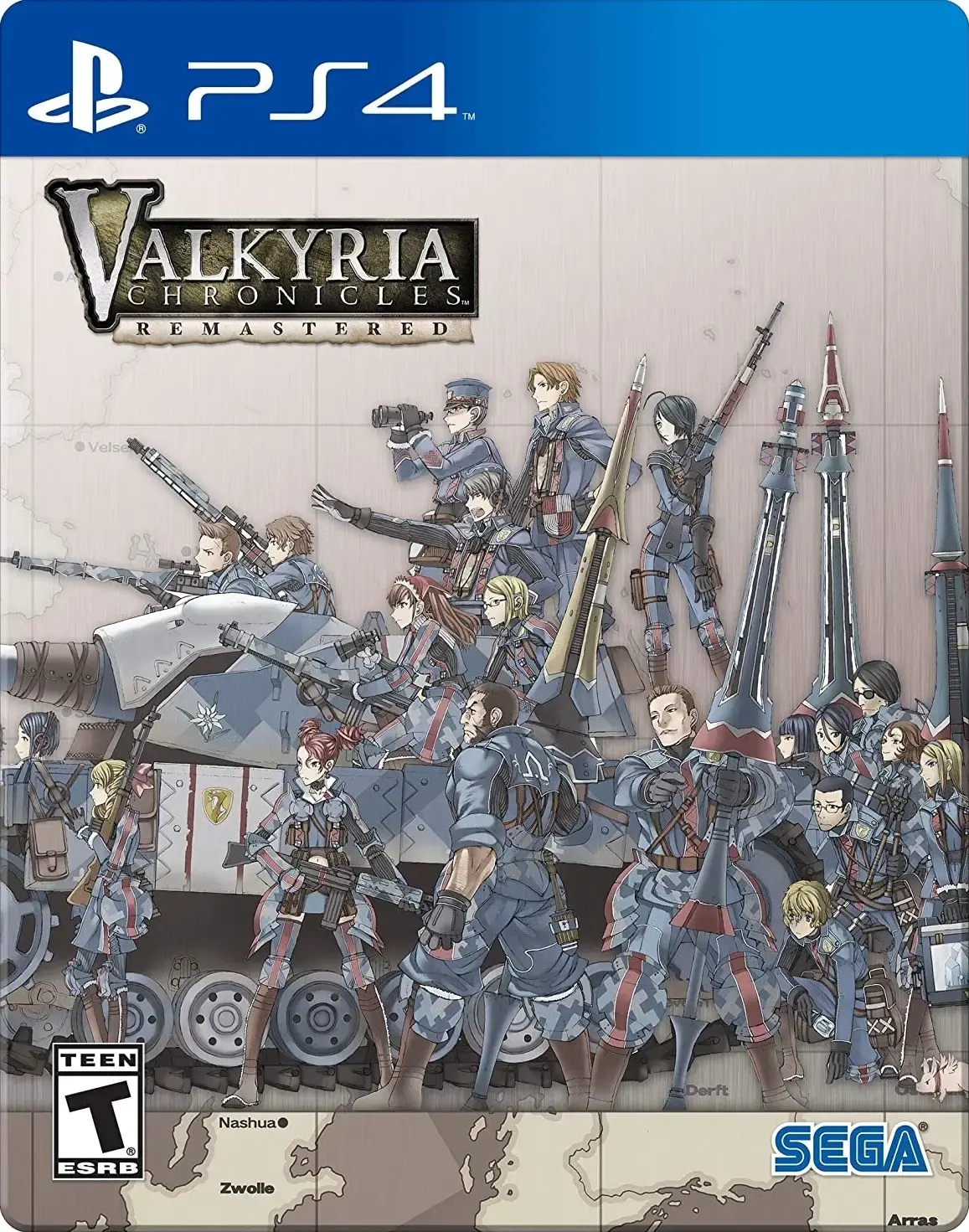 Capa de Valkyria Chronicles Remastered [Steelbook Edition]