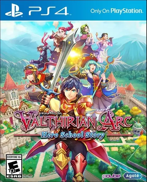 Capa de Valthirian Arc: Hero School Story