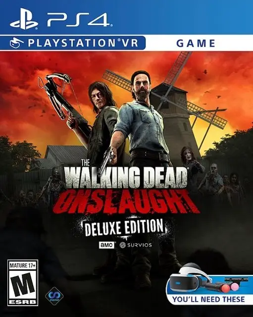 Capa de Walking Dead Onslaught Deluxe Edition