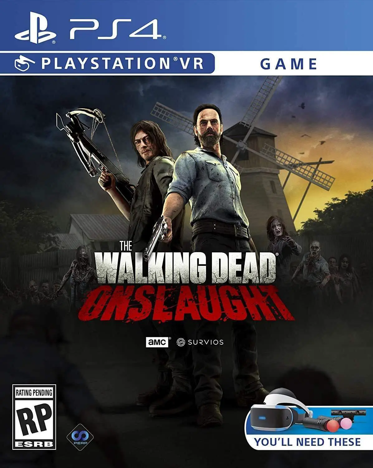 Capa de Walking Dead Onslaught