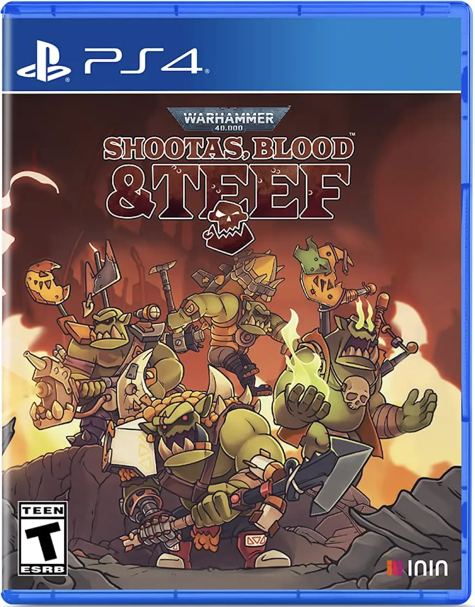 Capa de Warhammer 40,000: Shootas, Blood & Teef