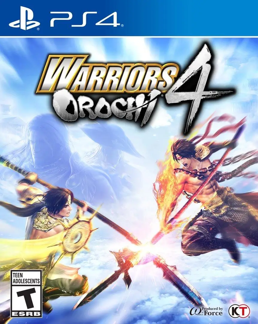 Capa de Warriors Orochi 4