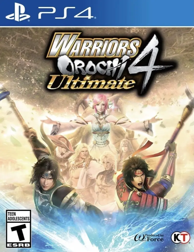 Capa de Warriors Orochi 4: Ultimate
