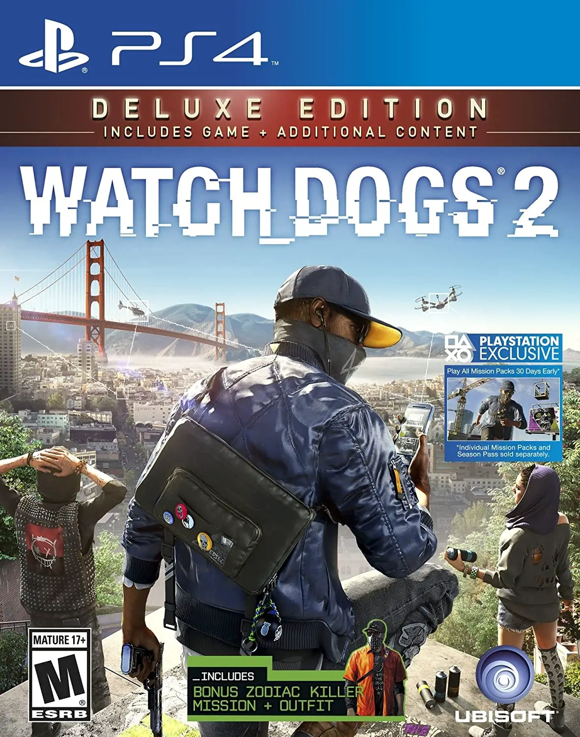 Capa de Watch Dogs 2 Deluxe Edition