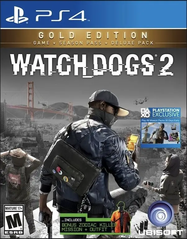 Capa de Watch Dogs 2 [Gold Edition]