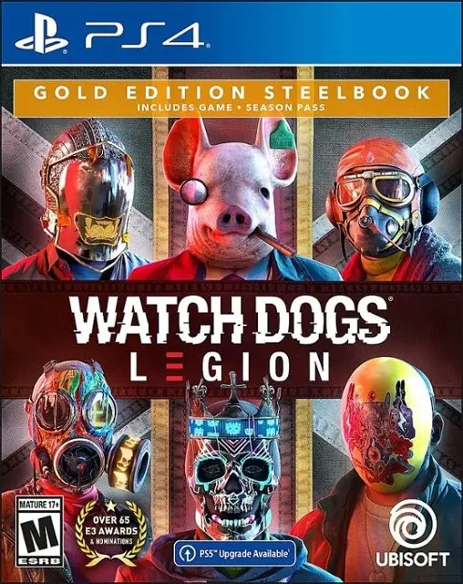 Capa de Watch Dogs: Legion [Gold Steelbook Edition]