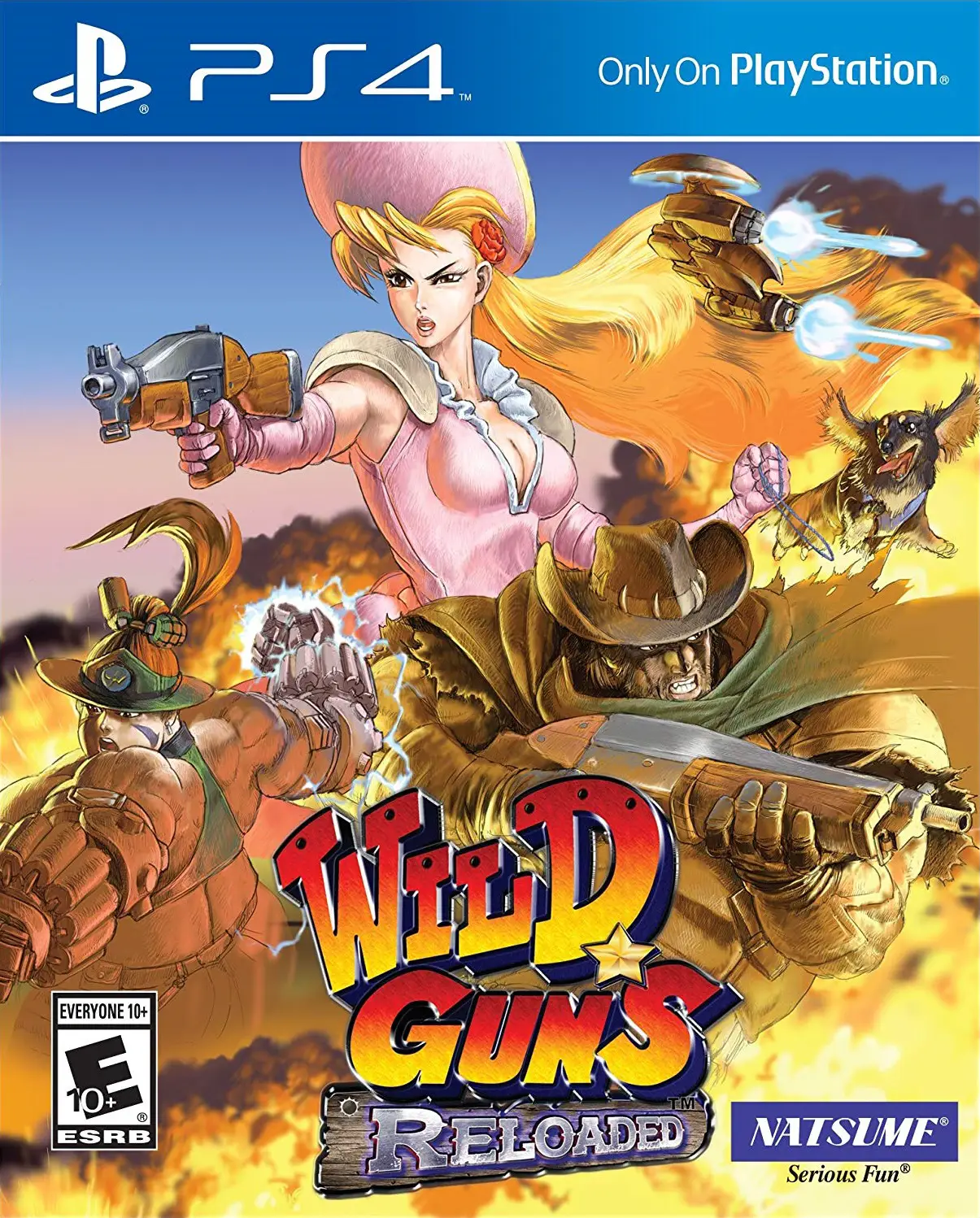 Capa de Wild Guns Reloaded