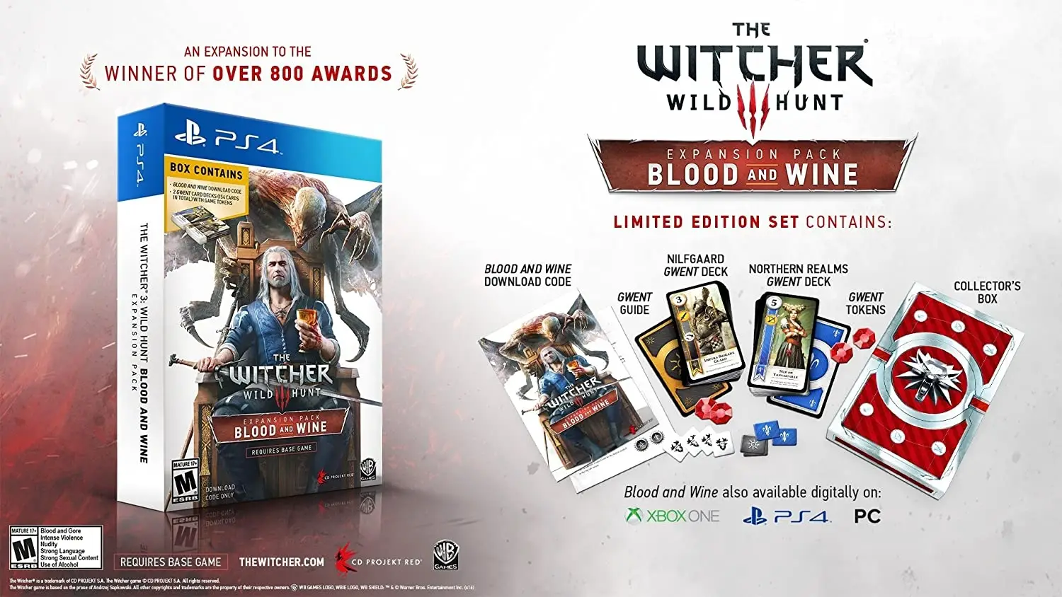 Capa de Witcher III: Wild Hunt - Blood and Wine