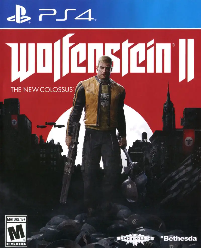 Capa de Wolfenstein II: The New Colossus