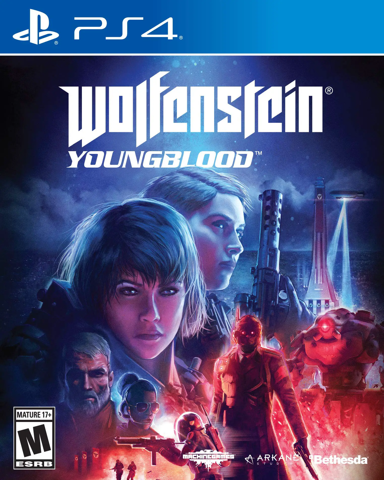 Capa de Wolfenstein: Youngblood