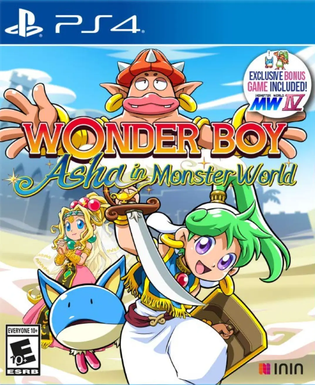 Capa de Wonder Boy: Asha in Monster World