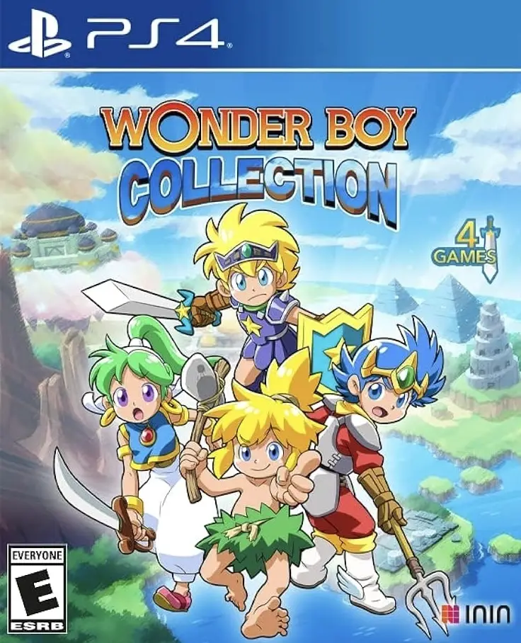 Capa de Wonder Boy Collection