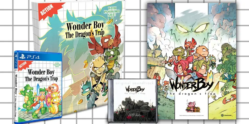 Capa de Wonder Boy Collector's Edition
