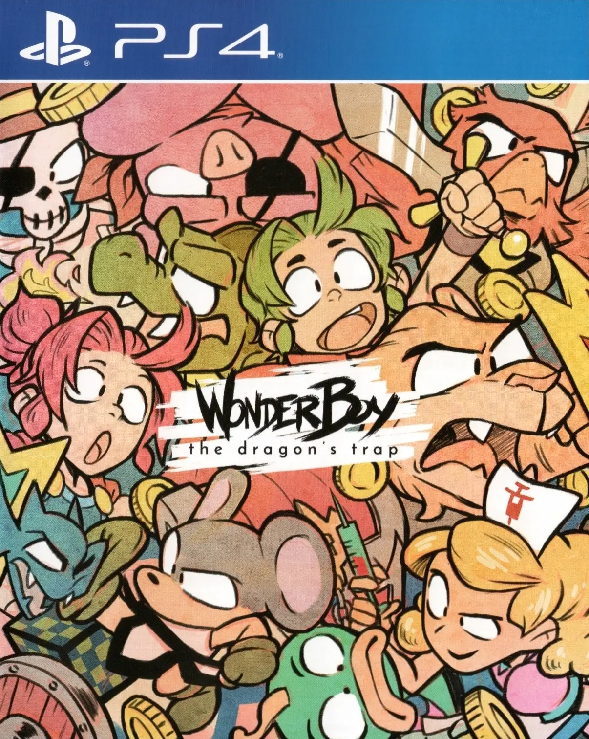 Capa de Wonder Boy: The Dragon's Trap
