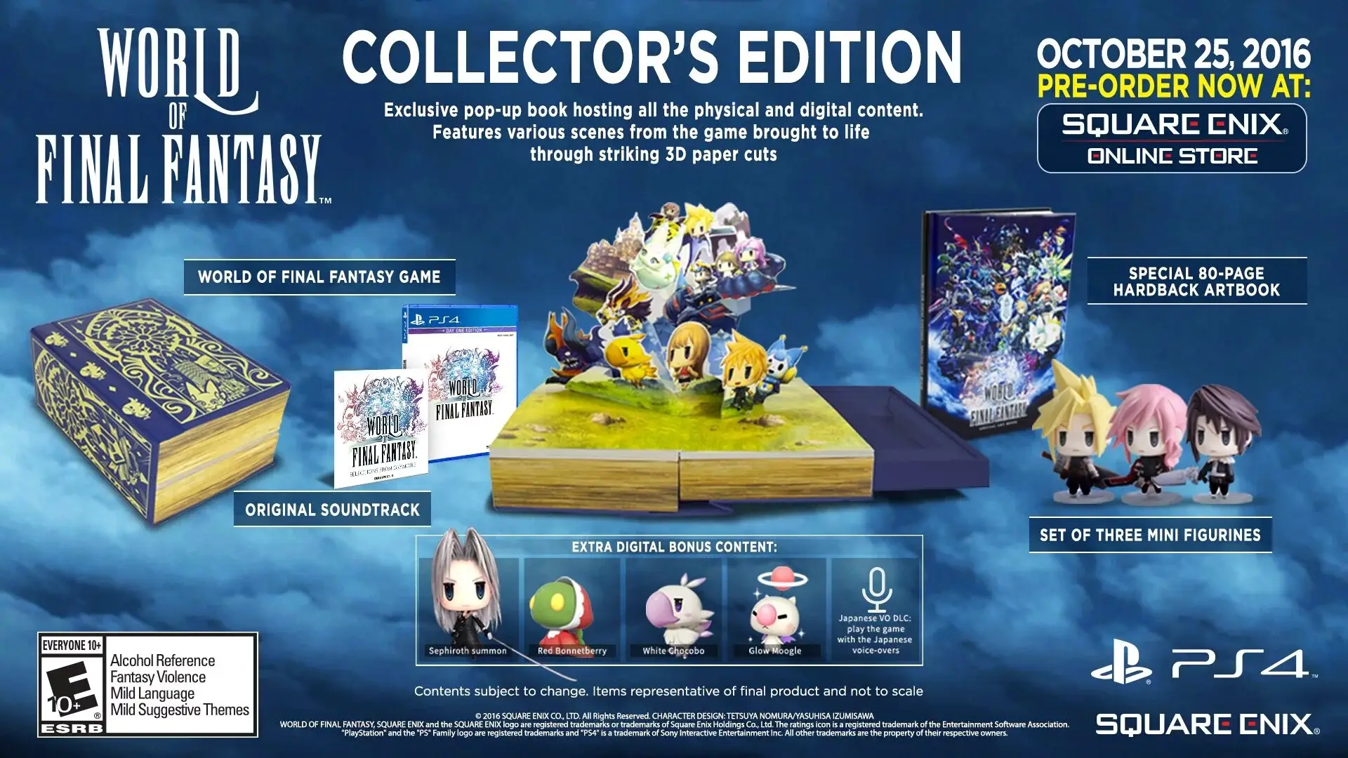 Capa de World of Final Fantasy (Collector's Edition)