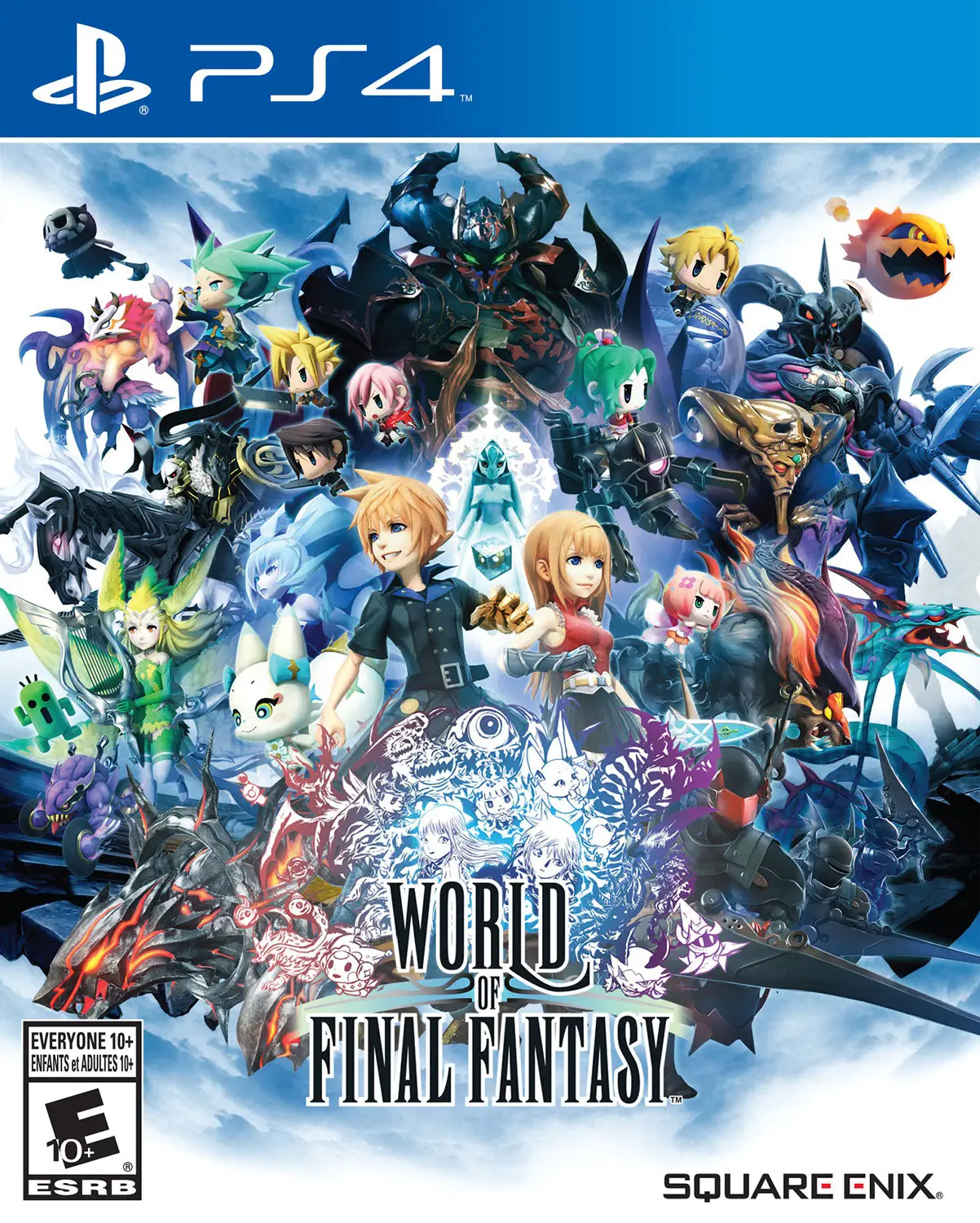 Capa de World of Final Fantasy