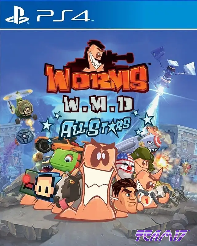Capa de Worms W.M.D All Stars