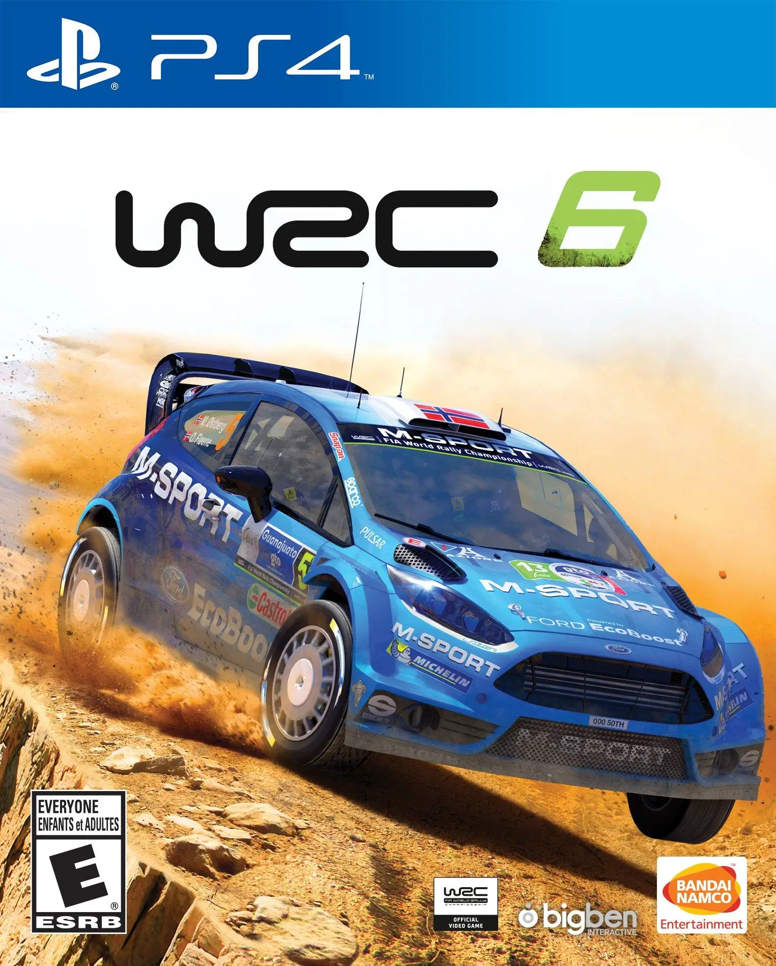 Capa de WRC 6: World Rally Championship